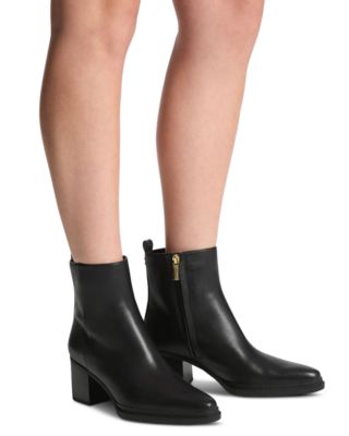Michael Kors Women's Lex Leather Ankle Booties | Bloomingdale's