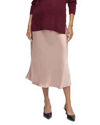 Bias Cut Maternity Skirt
