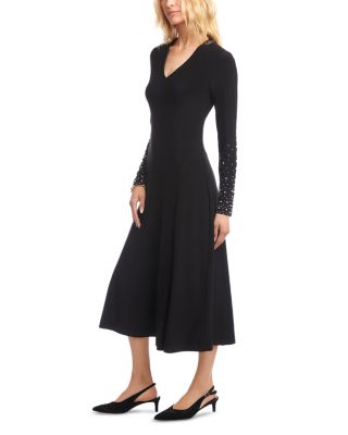 Kate Beaded Sleeve Travel Dress