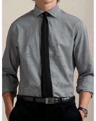 Classic Fit Plaid Twill Shirt