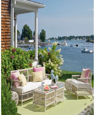 Dash Albert by Annie Selke DA2145 Finn Indoor/Outdoor Area Rug, 5'0"x8'0"