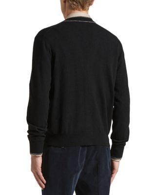 Wool and Cashmere Cardigan Sweater