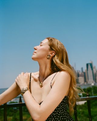 x Angelica Hicks Abstract Cuff Drop Earrings - Exclusive