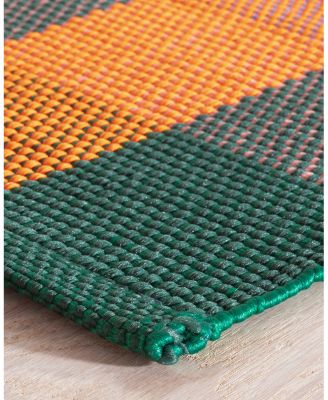 Dash Albert by Annie Selke DA1798 Happy Plaid Indoor/Outdoor Area Rug, 6'0"x9'0"