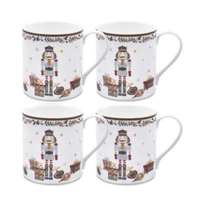 Nutcracker Mug, Set of 4