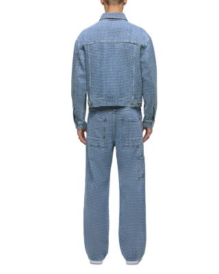 Jacquard Trucker Jacket