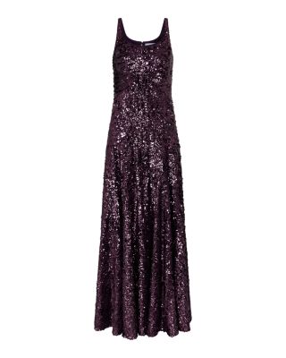 Sequin Sleeveless Gown
