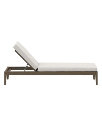 Northlake Outdoor Patio Teak Chaise Lounge