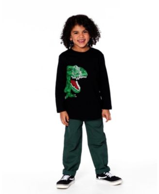 Boys' Long Sleeve Jersey Tee Shirt - Little Kid, Big Kid