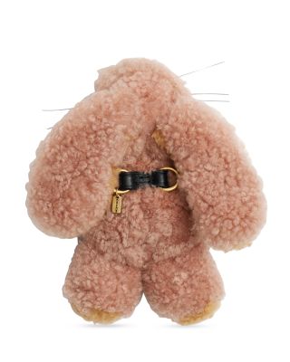 Women's Bunny Plush Shoe Charm