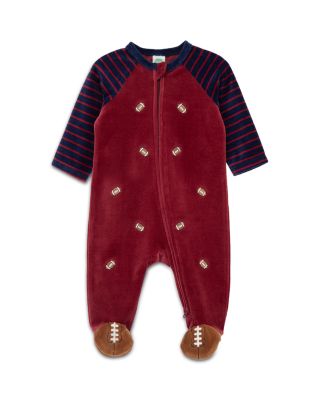 Boys' Football Velour Footie - Baby