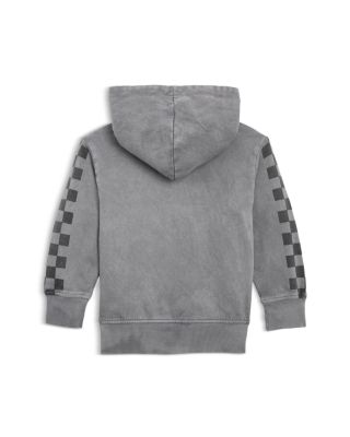 Boys' Check Zip Hoodie - Little Kid