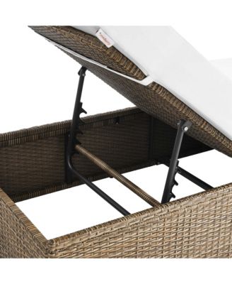 Convene Outdoor Patio Chaise Lounge Chair