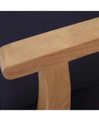 Marina Outdoor Patio Teak Right-Facing Sofa