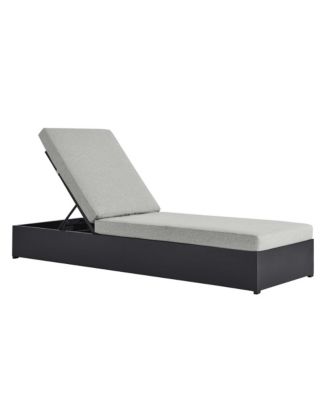 Tahoe Outdoor Patio Powder-Coated Aluminum Chaise Lounge Chair
