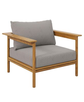 Wren Outdoor Patio Teak Wood Armchair