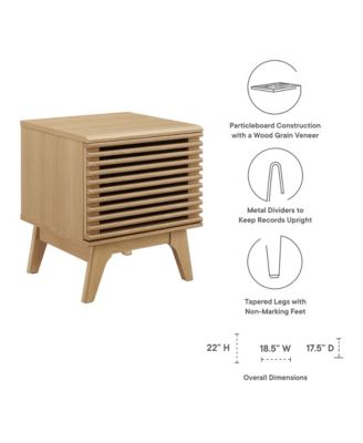 Render Vinyl Record Display Stand