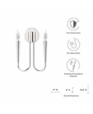 Penrose 2-Light Wall Sconce