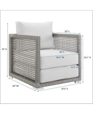 Aura Rattan Outdoor Patio Armchair