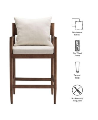 Remington Wood Counter Stool