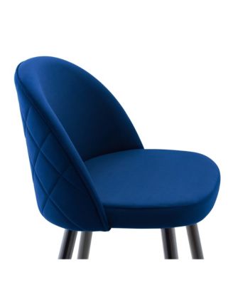 Cordial Performance Velvet Bar Stools, Set of 2