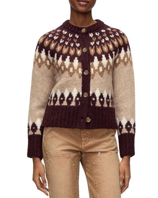 Christina Fair Isle Cardigan 