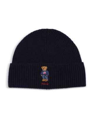 Solid Flag Bear Beanie