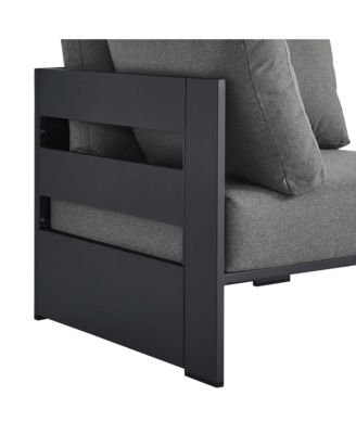 Tahoe Outdoor Patio Powder-Coated Aluminum Modular Corner Chair