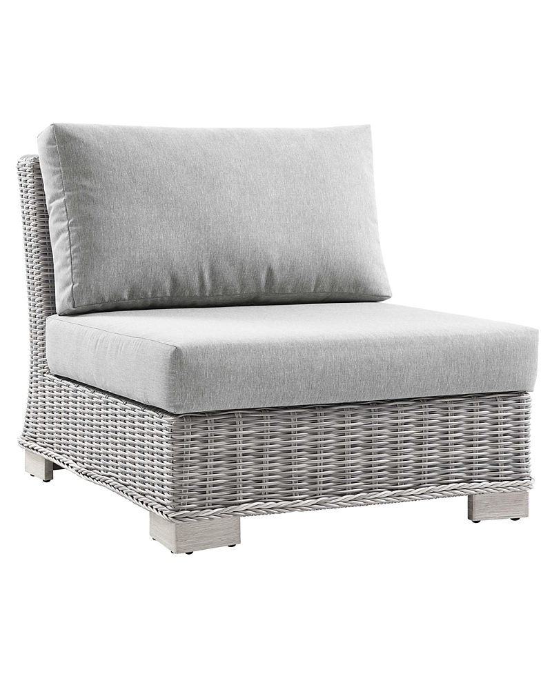 Modway Conway Outdoor Patio Wicker Rattan Armless Chair