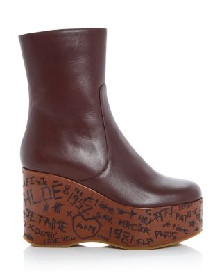 Women's Maxime Platform Wedge Booties