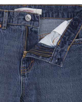 Girls' High Rise Baggy Jeans - Big Kid