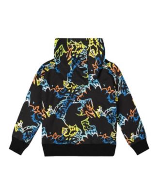 Boys' Printed Hooded Fleece Sweatshirt - Little Kid, Big Kid