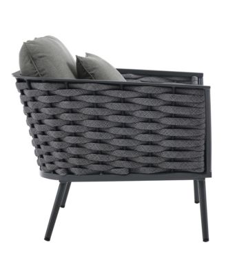 Stance Outdoor Patio Aluminum Armchair