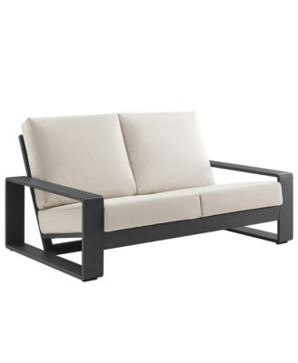 Lirienne Outdoor Patio Aluminum Loveseat