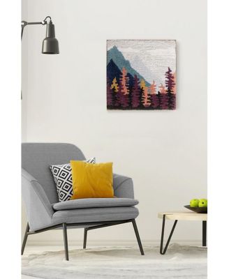 Jhansi Tufted Wall Art, 18" x 18"