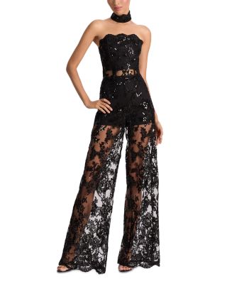 Georgie Embellished Lace Jumpsuit