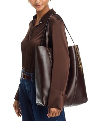 Spin Large Leather Tote