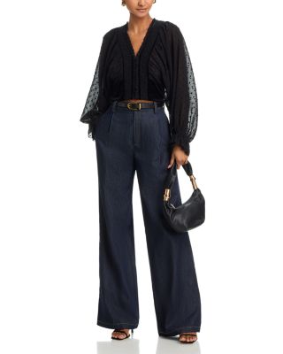 Embellished Clip Dot Top - Exclusive