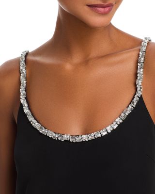 Crystal Trim Shift Dress - Exclusive