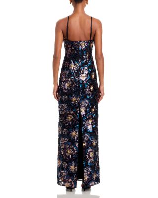 Sequinned Maxi Dress