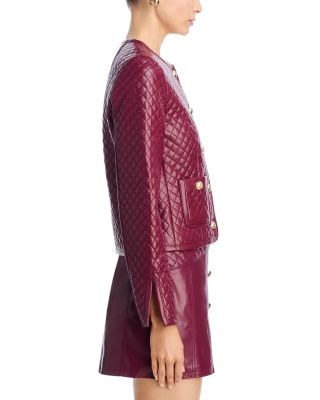 Brooke Faux Leather Jacket