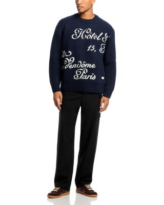 Ritz Graphic Cashmere Sweater