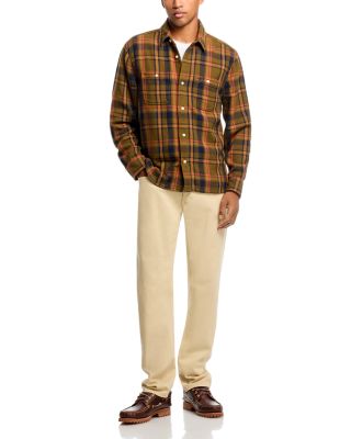 Midweight Flannel Button Down Shirt