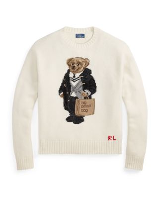 Polo Bear Wool Cashmere Crewneck Sweater - Exclusive