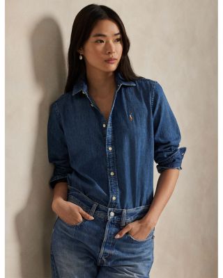 Denim Button Down Shirt