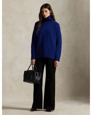 Wool Cashmere Turtleneck Sweater