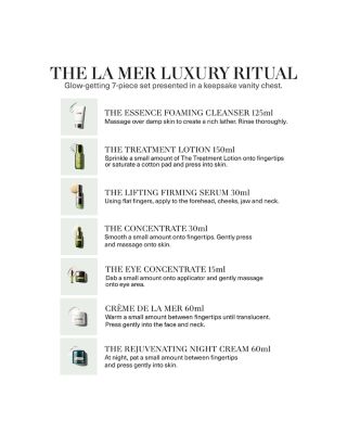 The La Mer Luxury Ritual Gift Set ($2,187 value)