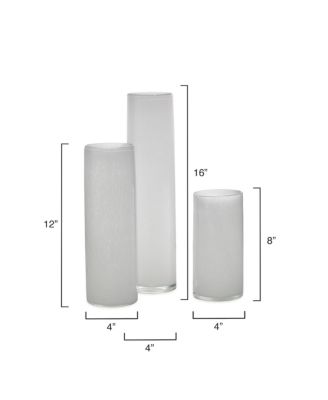 Gwendolyn Hand Blown Set of 3 Vases