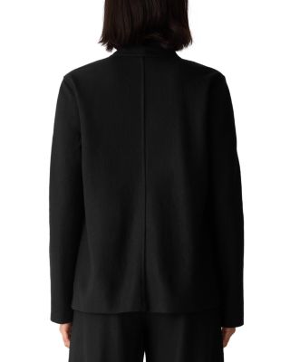 Wool High Collar Jacket
