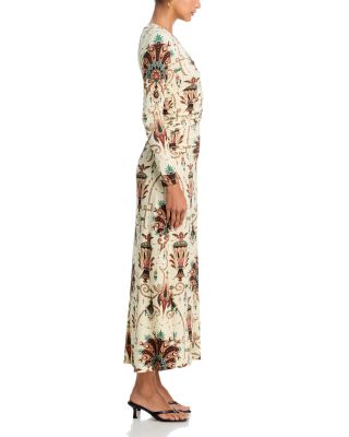 Maisy Ruched Midi Dress